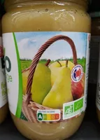 Purée de fruits pomme poire sans sucres ajoutés bio