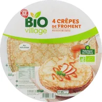 Crêpes de froment bio x 4
