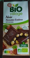 Chocolat noir noisettes entières