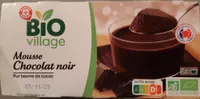 Mousse chocolat noir bio