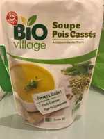 Soupe de pois cassés bio