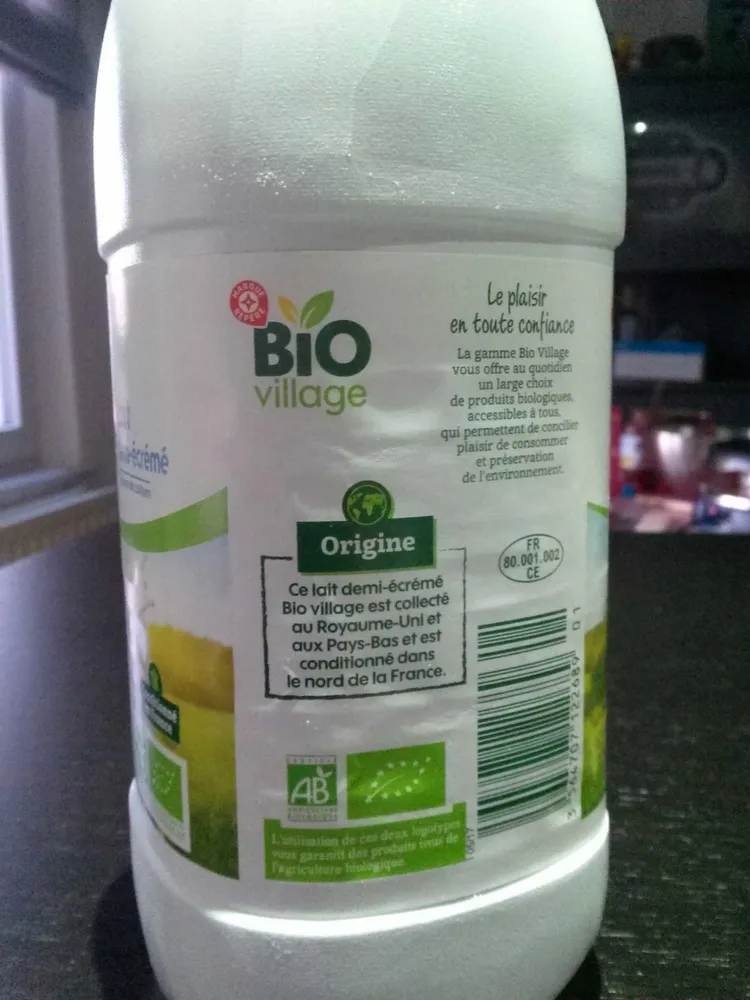 Lait Demi-écrémé