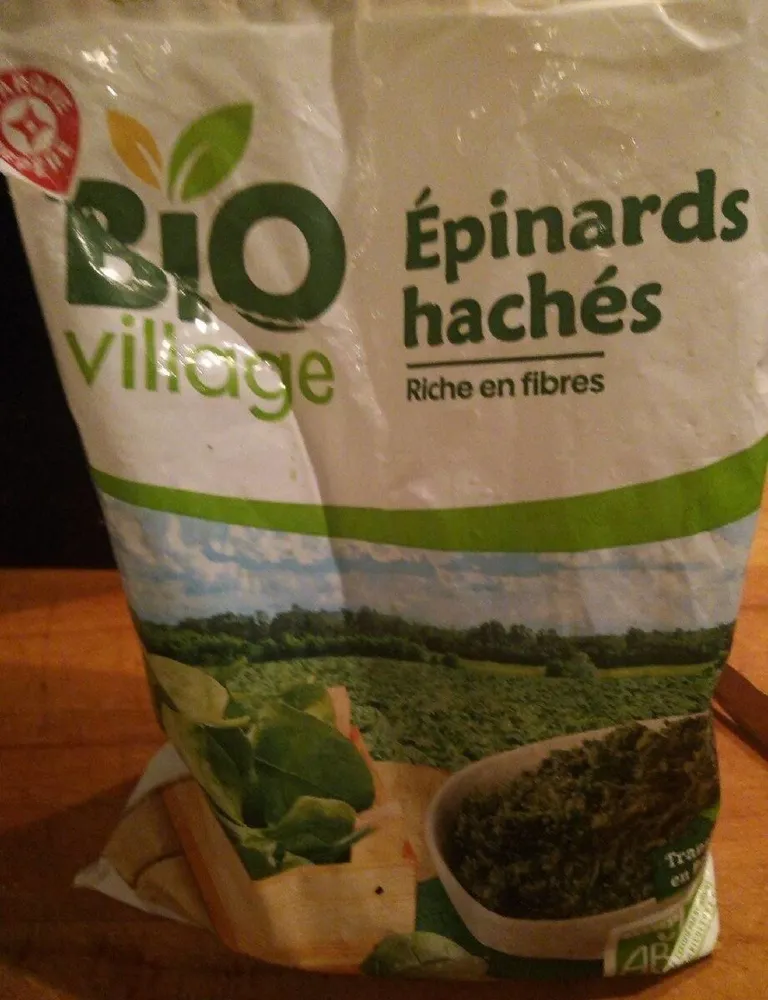 Epinards hachés bio