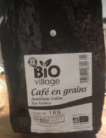 Bio village café en grains Amérique latine pur arabica