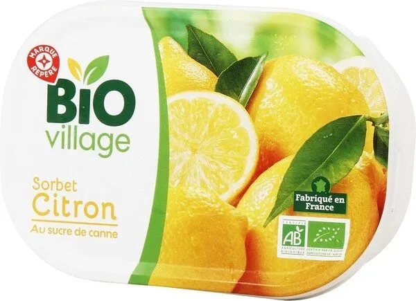 Vrac sorbet citron bio