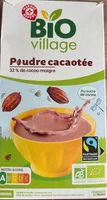 Poudre cacaotée bio 32% de cacao Max Havelaar