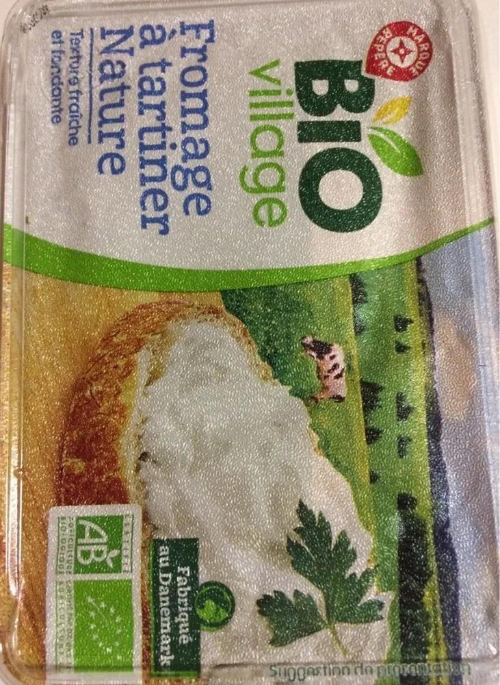 Fromage à tartiner nature bio 25% Mat Gr.