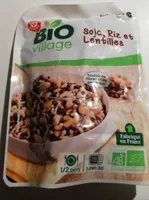 Soja, riz et lentilles bio - sachet