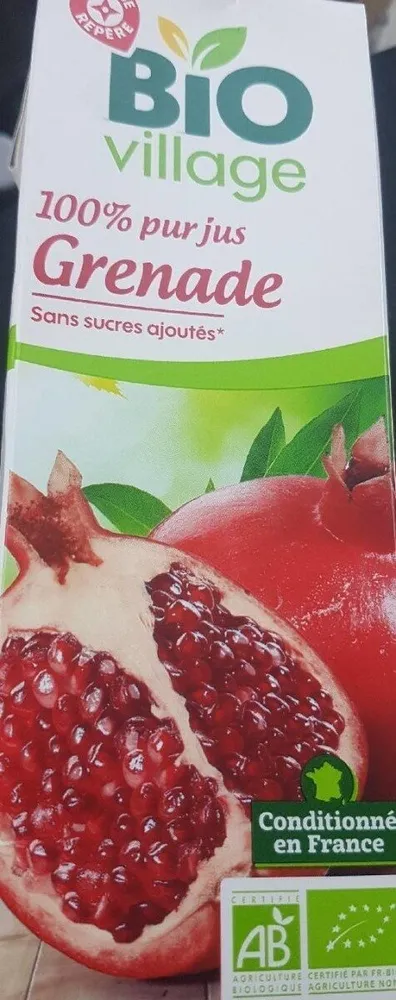 Pur jus de grenade bio