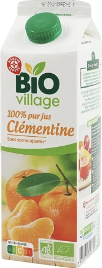 100% pur jus clémentine