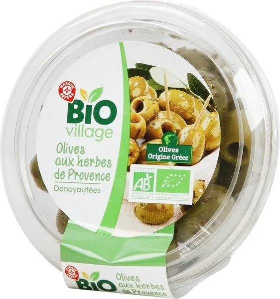 Olives aux herbes de Provence bio