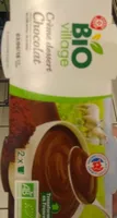 Crème dessert chocolat bio au lait de brebis