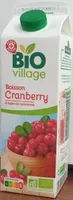 Boisson cranberry