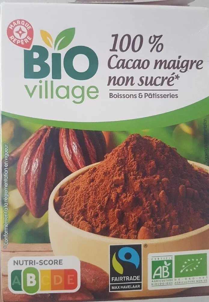 100% cacao maigre non sucré