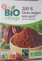 100% cacao maigre non sucré