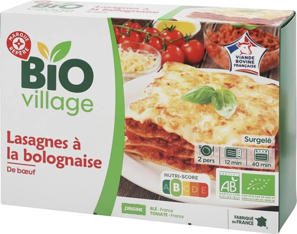 Lasagnes à la bolognaise