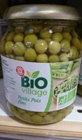 Petits pois fins bio village