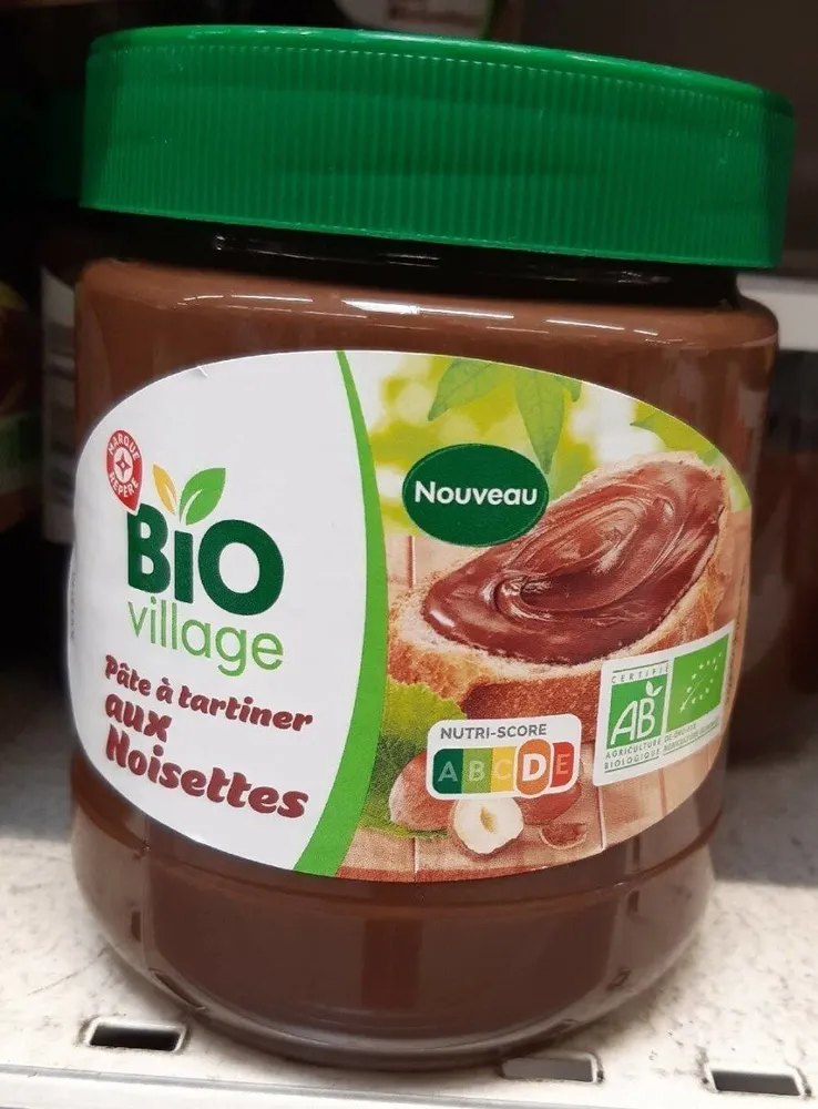 Pâte à tartiner aux noisettes