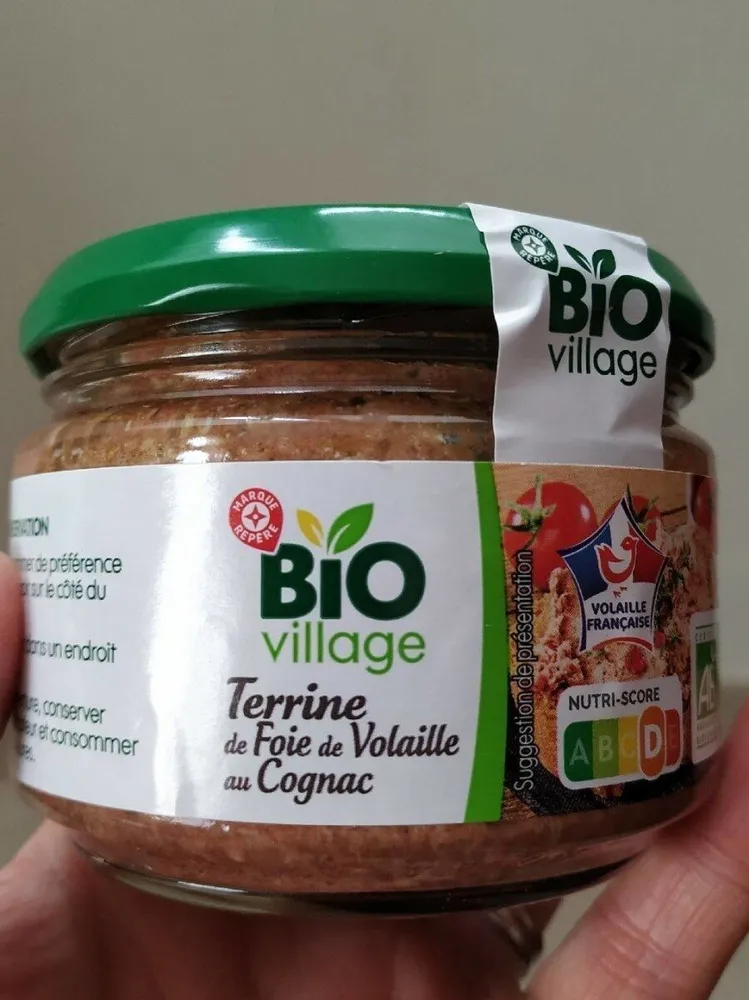 Terrine foie de volaille au cognac