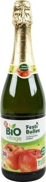 Jus pomme petil ss alcool bio