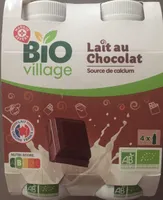Lait au chocolat bio bouteille