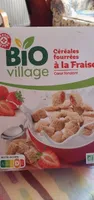 Céréales fourrées à la fraise