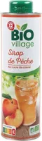 Sirop peche bio bidon