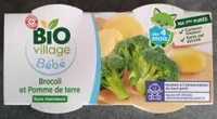 Purée de brocoli pommes de terre