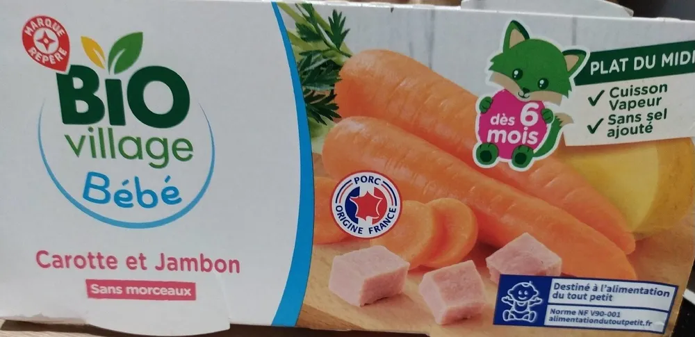 Carotte et jambon