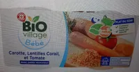 Bol lentille corail bio village