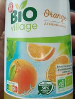 Boisson orange bio pet