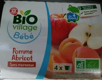 Purée Pomme Abricot sans morceaux