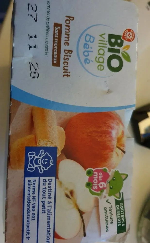 Compote Pomme Biscuit