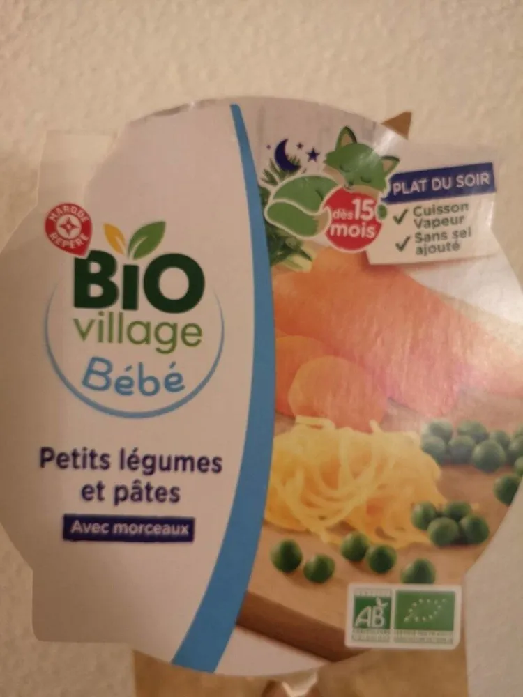 Petits légumes et pâtes