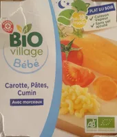 Carotte, Pâtes, Cumin avec morceaux