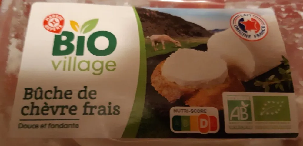 Bûche de chèvre frais