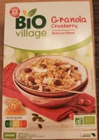 Granola cranberry