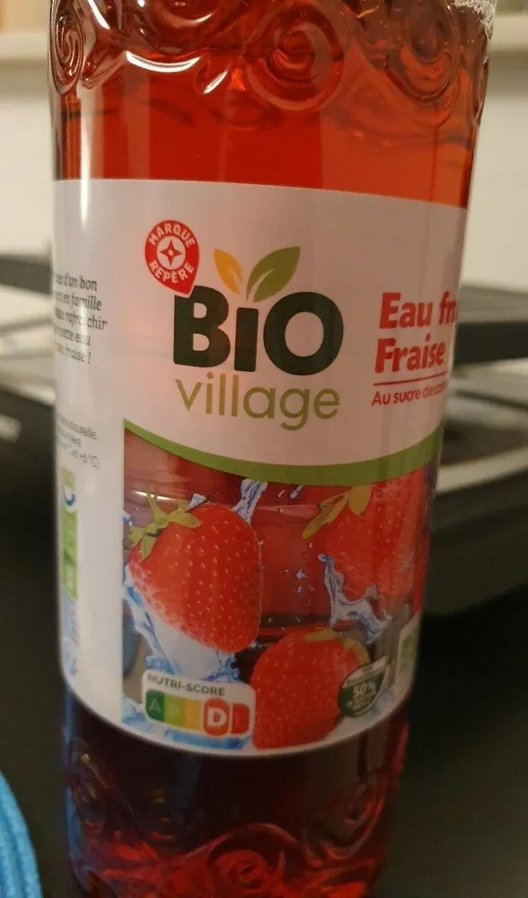 Eau fruitée fraise