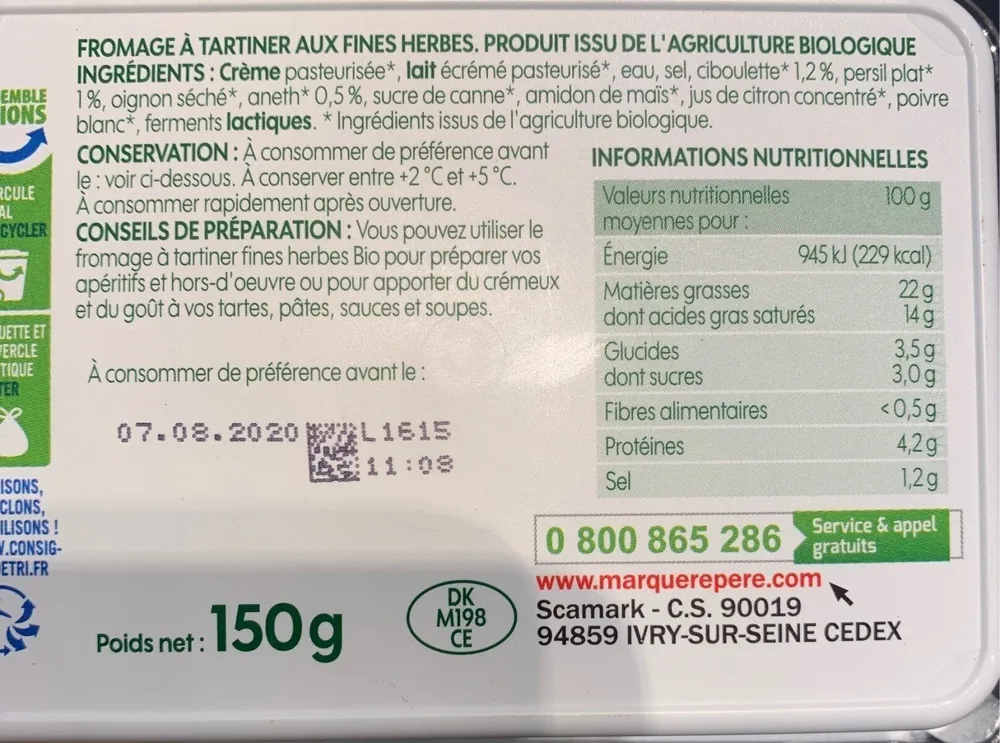 Fromage à tartiner