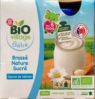 Brassé nature sucré