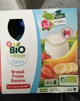 Brasse fraise banane bébé
