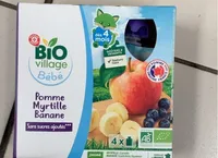 Compote a boire pomme mytille