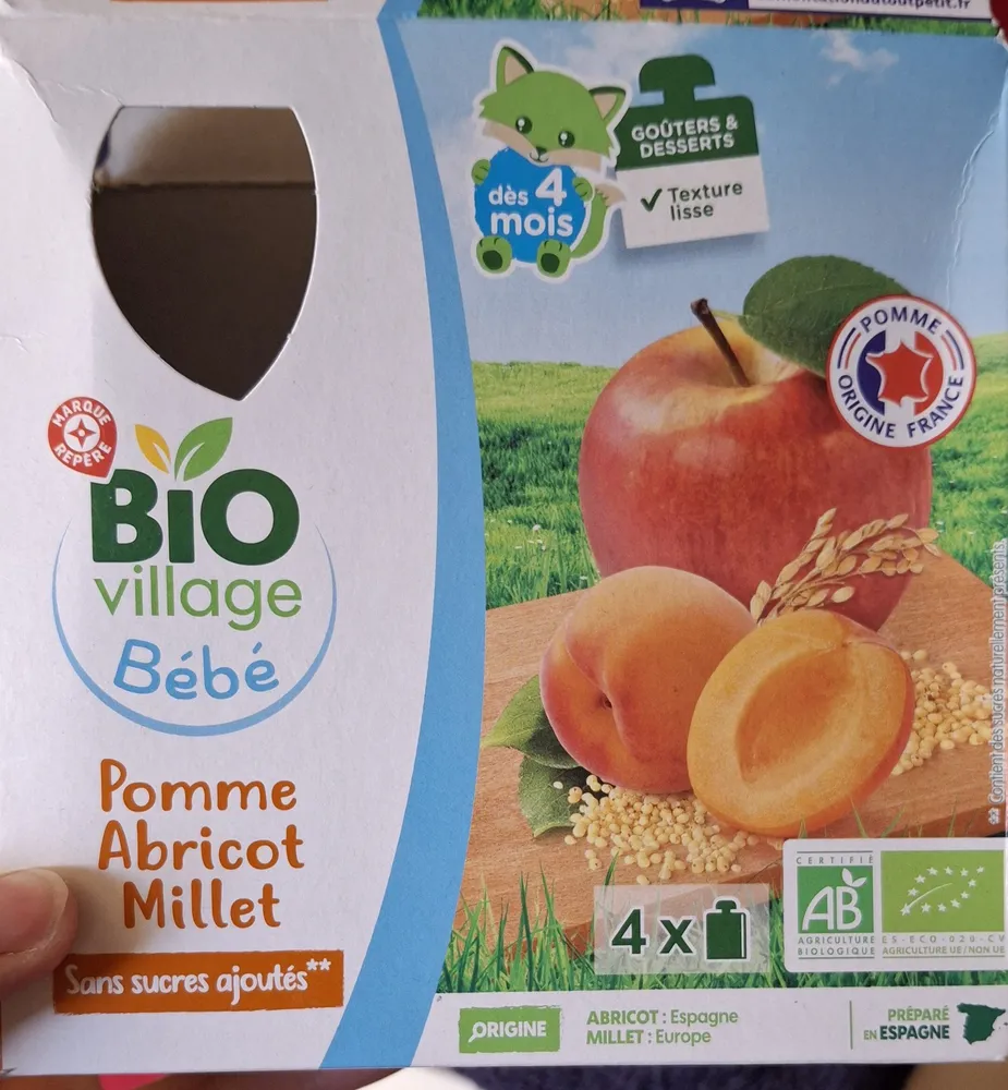 Pomme Abricot Millet