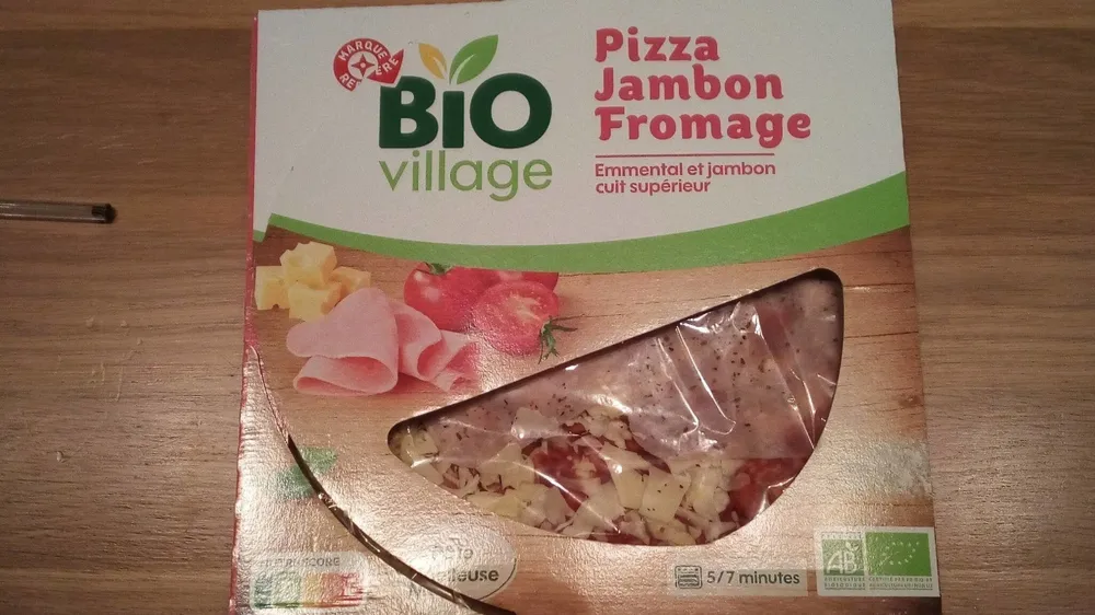 Pizza jambon fromage