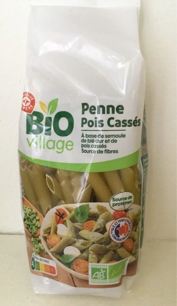 Penne Pois cassés