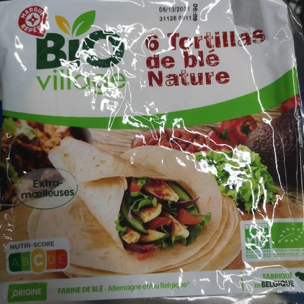 Tortillas de blé nature