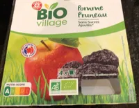 Bio village - Compote pomme pruneau