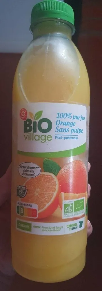 100% pur jus - orange sans pulpe