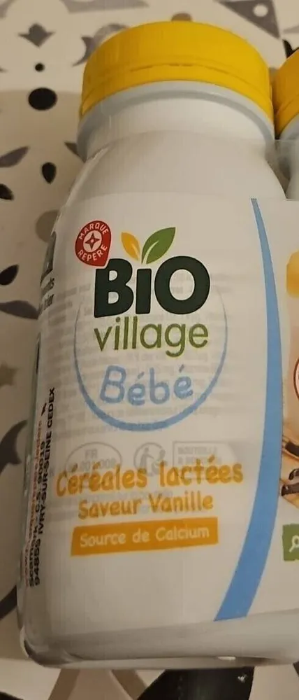 Cereales lactees saveur vanille