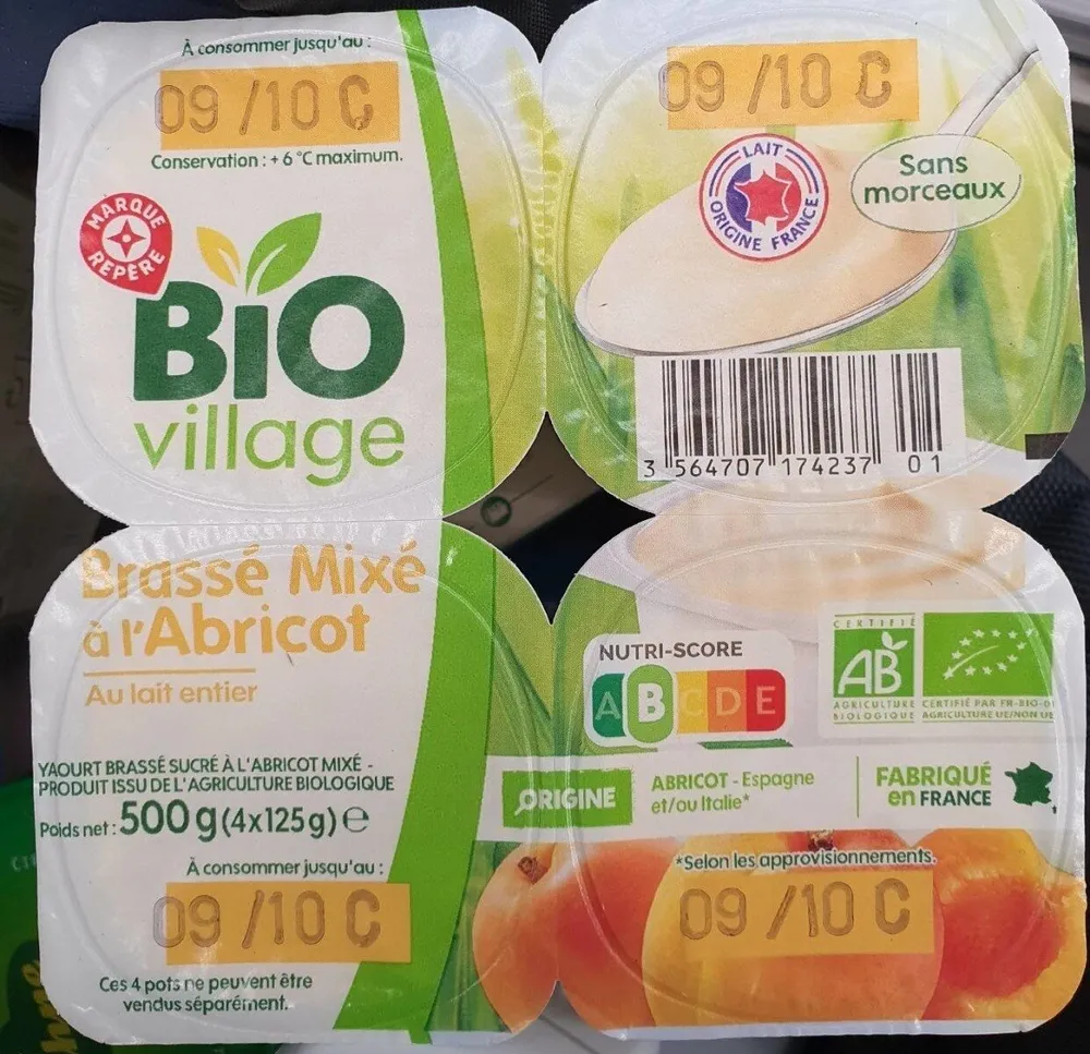 Brassé mixé à l'abricot